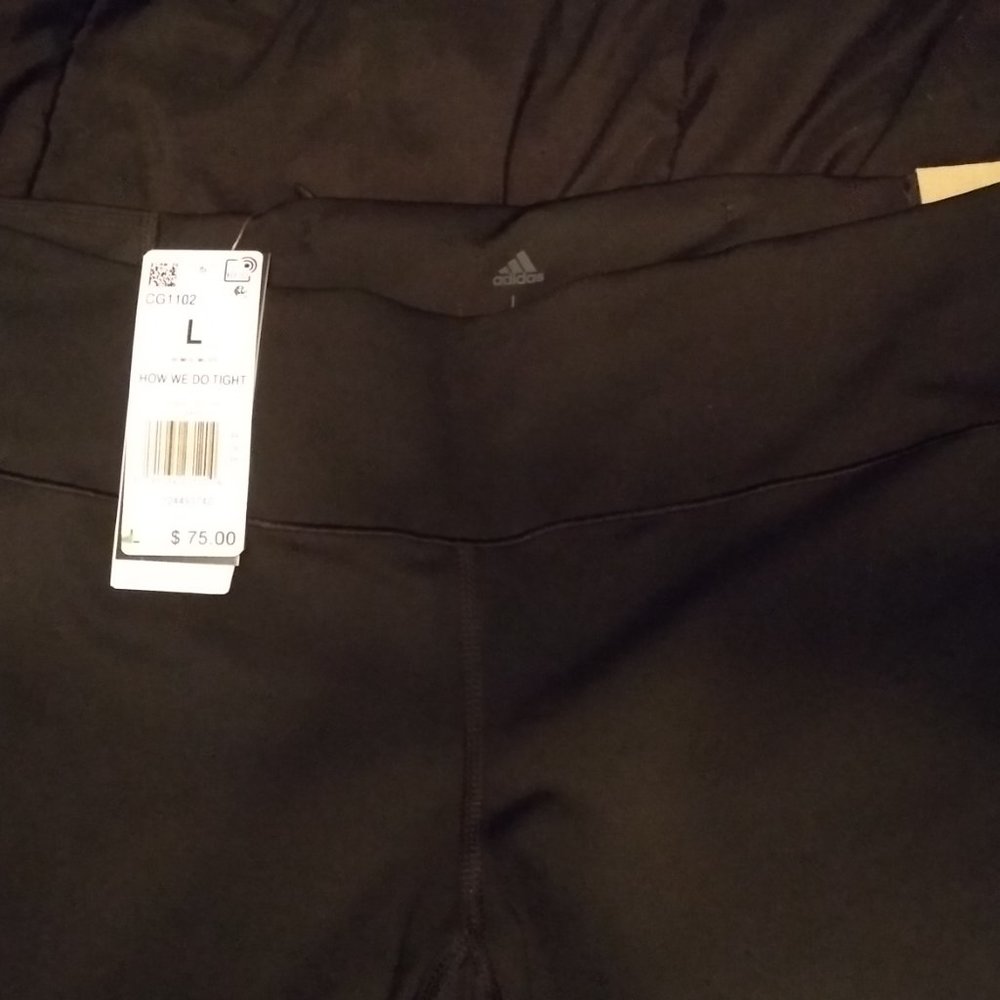 Adidas Women's How We Do Long Tight, Black, Large